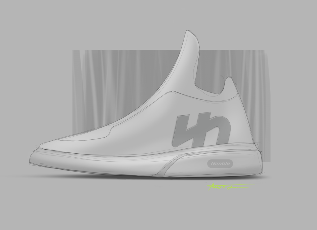 Open footwear design